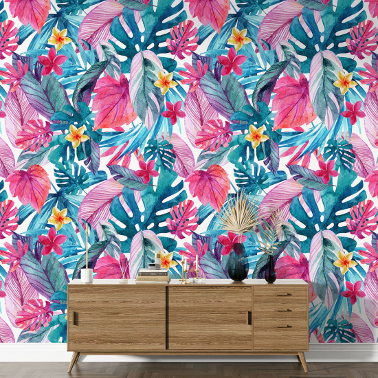 XL Wall Mural - Wallpaper - Tropical pattern